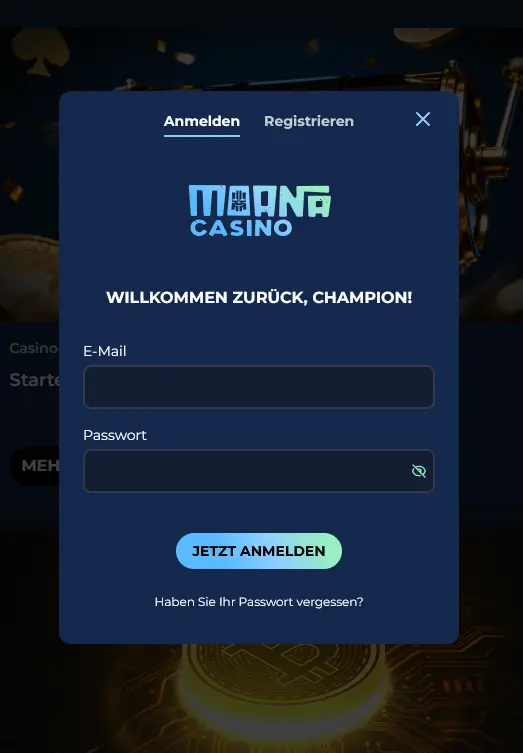 Moana Casino Login – Sicher anmelden auf PC und Smartphone